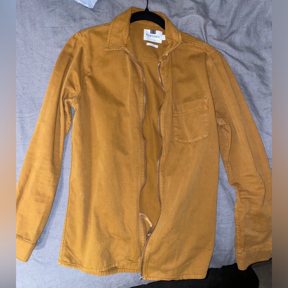 TOPMAN - M brown over shirt